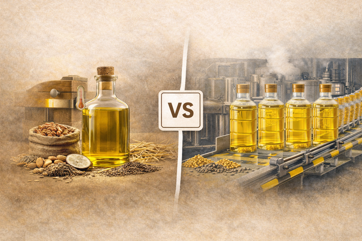 Cold Pressed vs Refined Oils: What Really Reaches Your Plate?