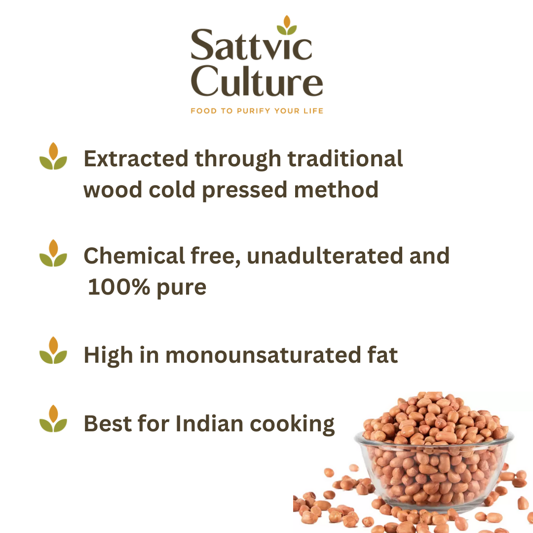 Cold Pressed Groundnut Oil