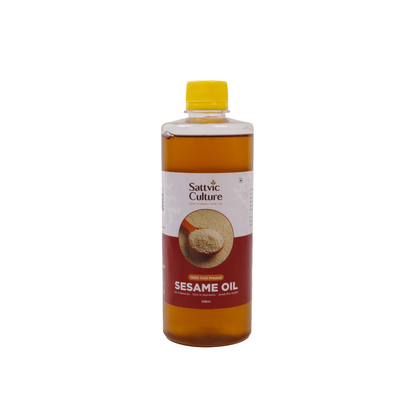 Cold Pressed Sesame Oil
